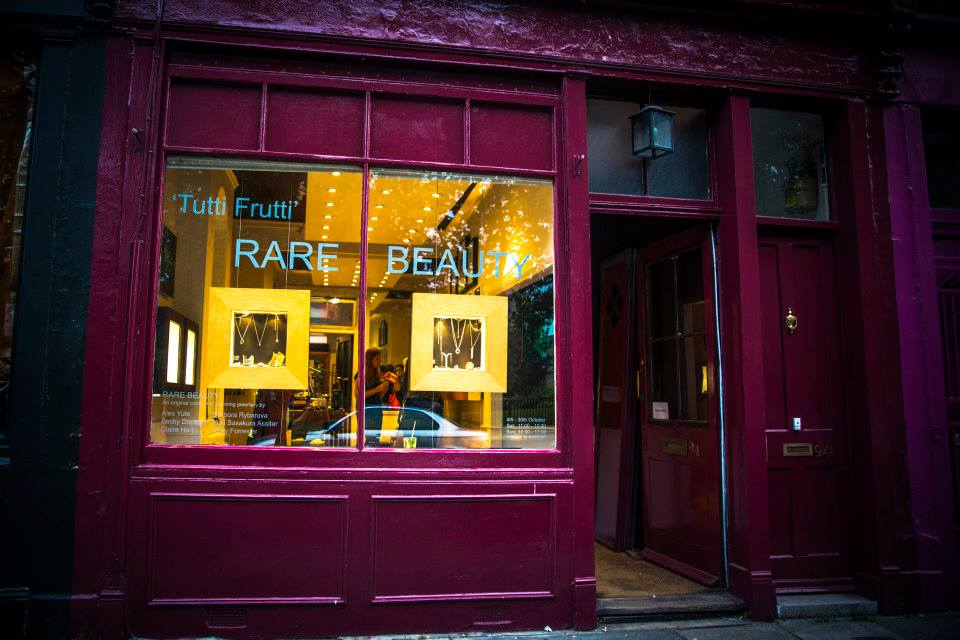 Pop up Shop ‘Rare Beauty’ now on in 94 Columbia Road E2 7QB Yuki